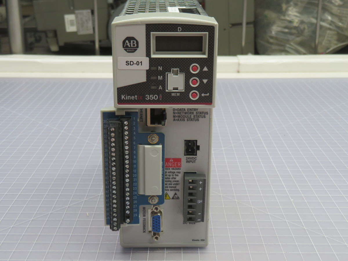 3 KW Allen-Bradley #2097-V33PR6-LM, Ser A Servo Drive - Image 6