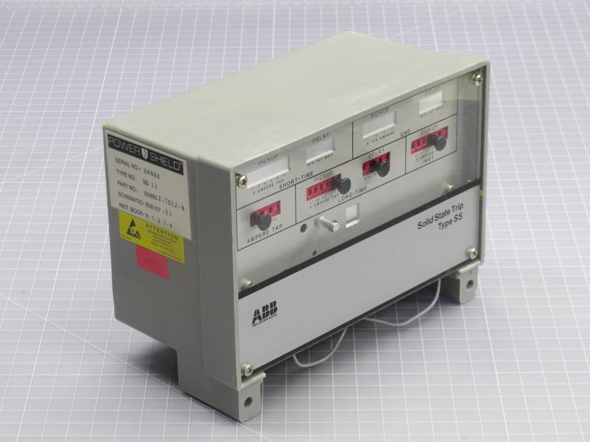 ABB #13-609902-T012-N, Ss Power Shield Solid State Trip - Image 1