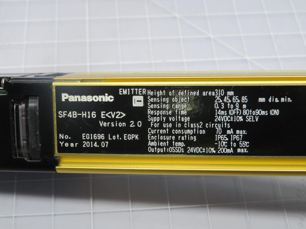 Panasonic #SF4B-H16, Light Curtains - Image 6