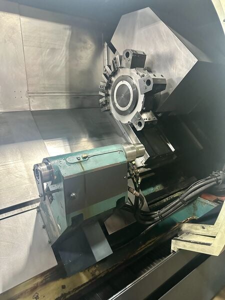 Johnford #SL-650A, CNC turning center, 22.8" swing, 60" centers, 12" chuck, 4" bar, 3,500 RPM, 25 HP, 12 - Image 6