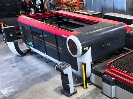 Amada #LC-3015F1NT, CNC CO2 laser, 4000 watt, 5' x 10' table, 120" X, 61" Y, 3.94" Z, linear drives, chiller - Image 4