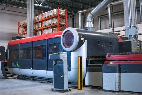 Amada #LC-3015F1NT, CNC CO2 laser, 4000 watt, 5' x 10' table, 120" X, 61" Y, 3.94" Z, linear drives, chiller - Image 9
