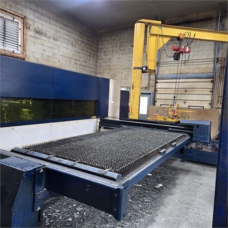 Trumpf #TruLaser-2030, CNC fiber laser, 4000 watt, TruDisk 4001, 5' x 10' table, 118" X, 59" Y, 4.5" Z, dual - Image 3