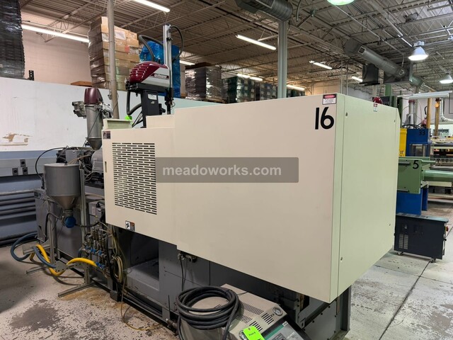 112 Ton, 4.9 oz., Nissei #FNX110, Electric Injection Molder, 18.1" x 18.1" tie bar spacing, 28.3" daylight - Image 9
