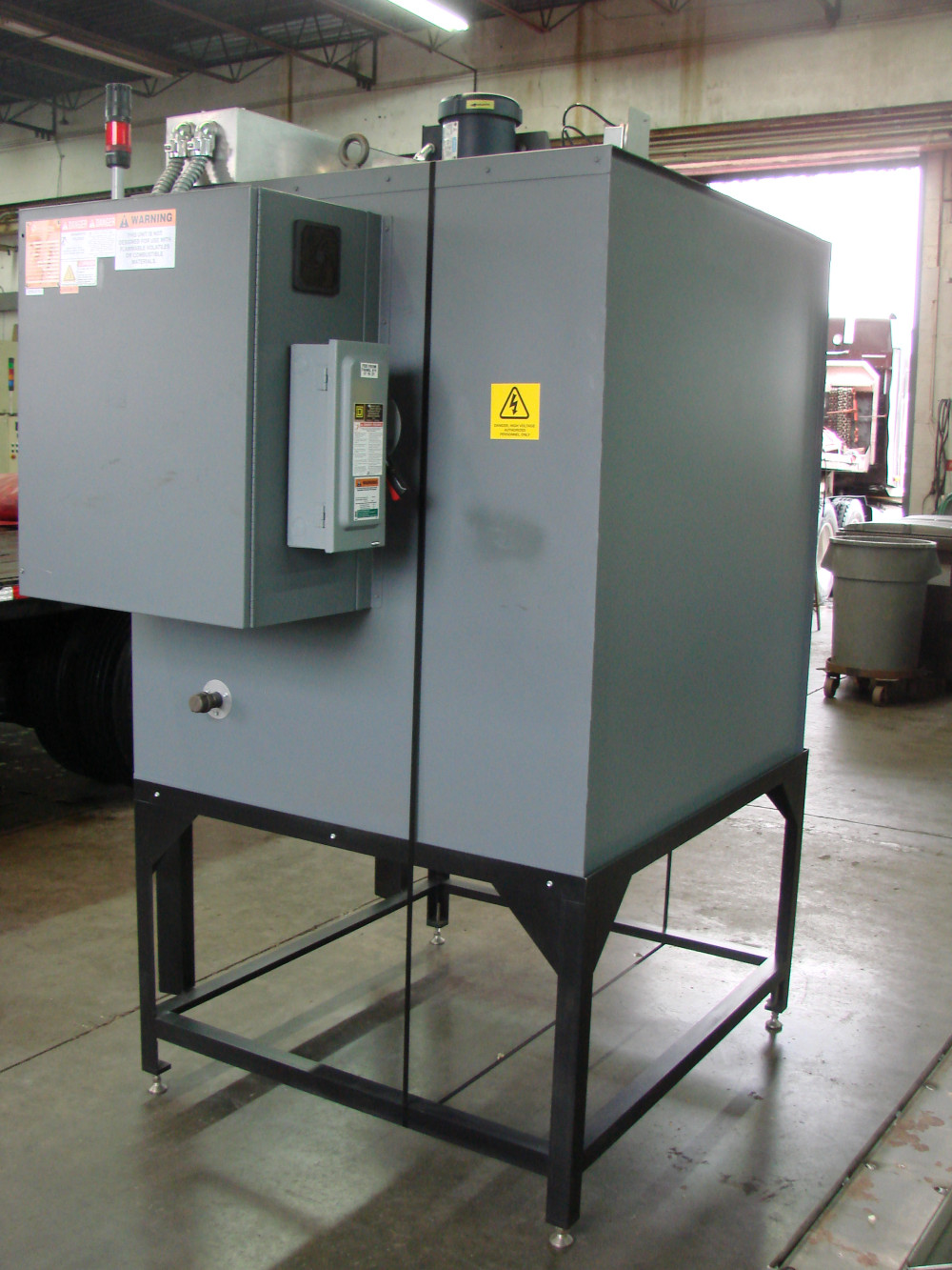 36" width x 36" H x 36" L JPW Design #ST333A1DTULP480V9KW, cabinet oven, Horiz-Air, Prog. Control, 500 °F - Image 2
