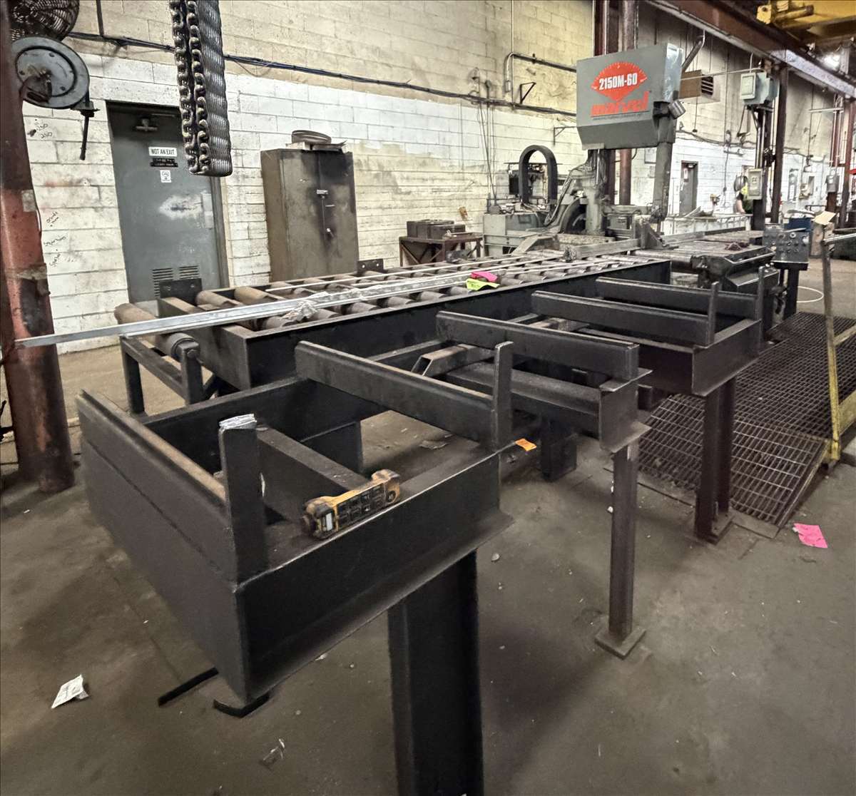 20" x 25" Marvel #F-2150-60-M, semi-automatic vertical tilt frame band saw, 20" round, 60° tilt, 7.5 HP - Image 1