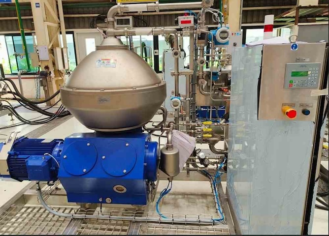 Alfa-Laval #SSPX-810" SGV-34CGL, separator disc centrifuge, stainless steel, 30 HP, 22 KW, 7200 RPM max bowl - Image 2