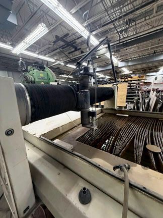 OMAX #60120, abrasive waterjet, 77" x 144" table, 62" x 126" cutting capacity, EnduroMax 5060V 50 HP pump - Image 3