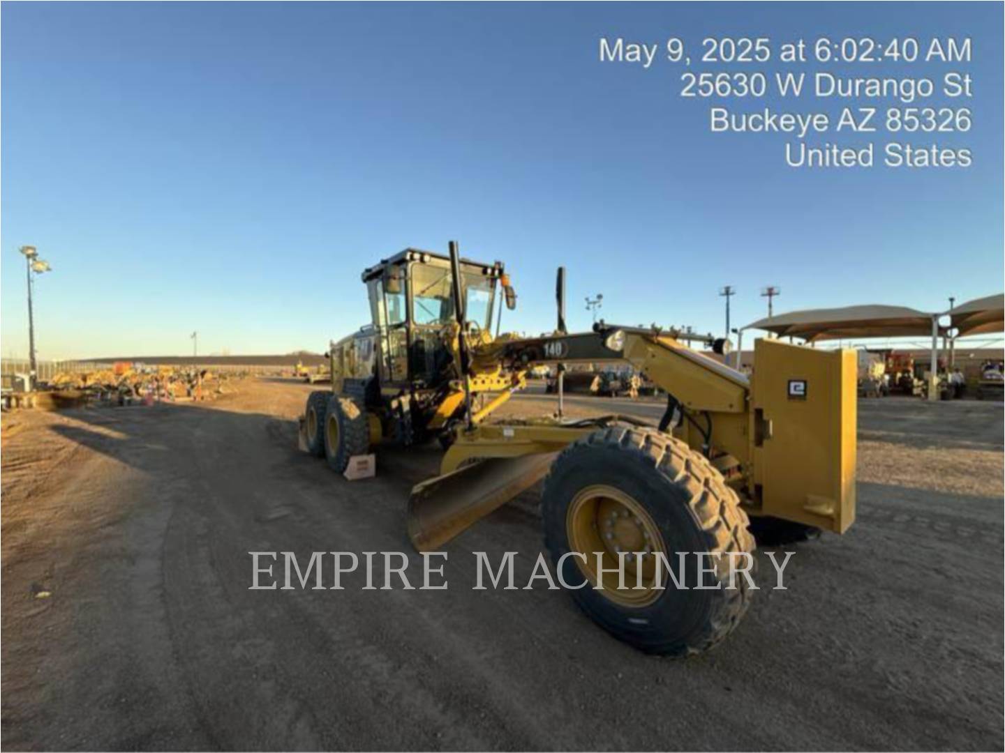 Caterpillar 140-13, Motor Grader, 1320 hours, S/N: N9400711, 2023 - Image 7