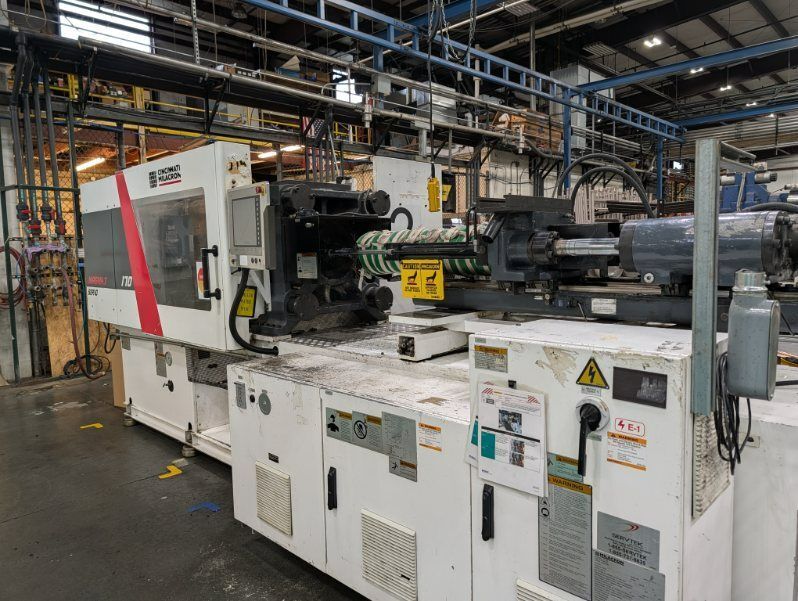 170 Ton, 15.8 oz., Cincinnati Milacron #Magna-T-Servo-170, injection molding, core pull, 2014 - Image 2