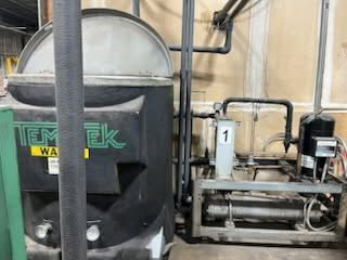 25 Ton, Temptek #MW25C, water cooled chiller, 25 HP, R-454B refrigerant, 1 compressor, 2021 - Image 5