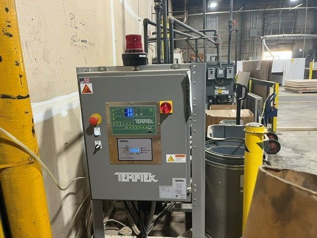 25 Ton, Temptek #MW25C, water cooled chiller, 25 HP, R-454B refrigerant, 1 compressor, 2021 - Image 10