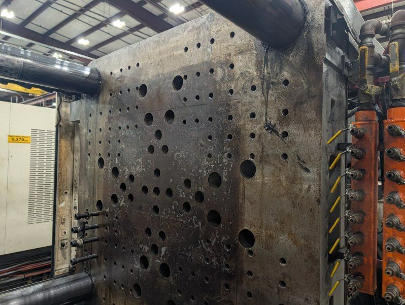720 Ton, 132 oz., Nissei #FV660-310L, injection molding machine, Tact IV Control, core pull, 2007 - Image 8