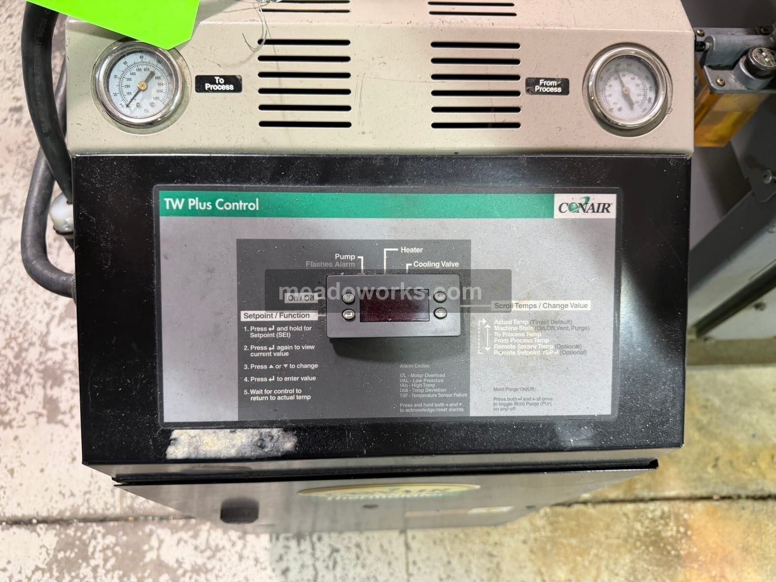 Conair #TW, Thermolator, TW Plus control - Image 2