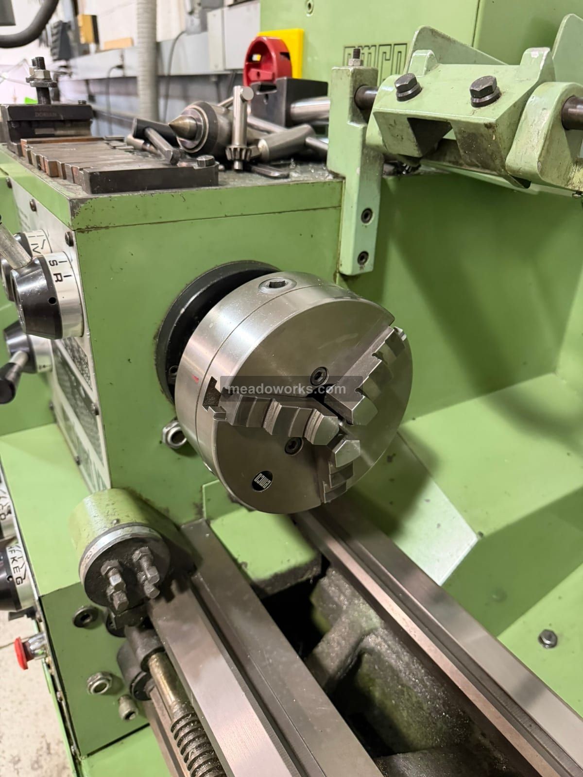 13" x 40" Emco #Maximat-V13, Engine Lathe, 30-2500 RPM, 3-jaw chuck, Dorian quick change tool post, tailstock - Image 4