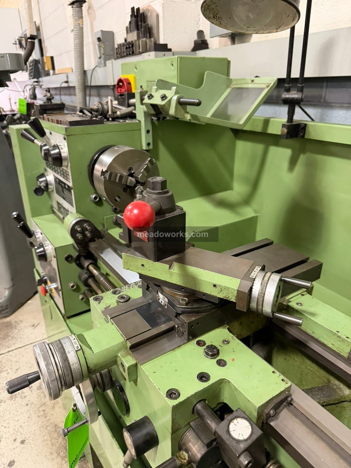 13" x 40" Emco #Maximat-V13, Engine Lathe, 30-2500 RPM, 3-jaw chuck, Dorian quick change tool post, tailstock - Image 7