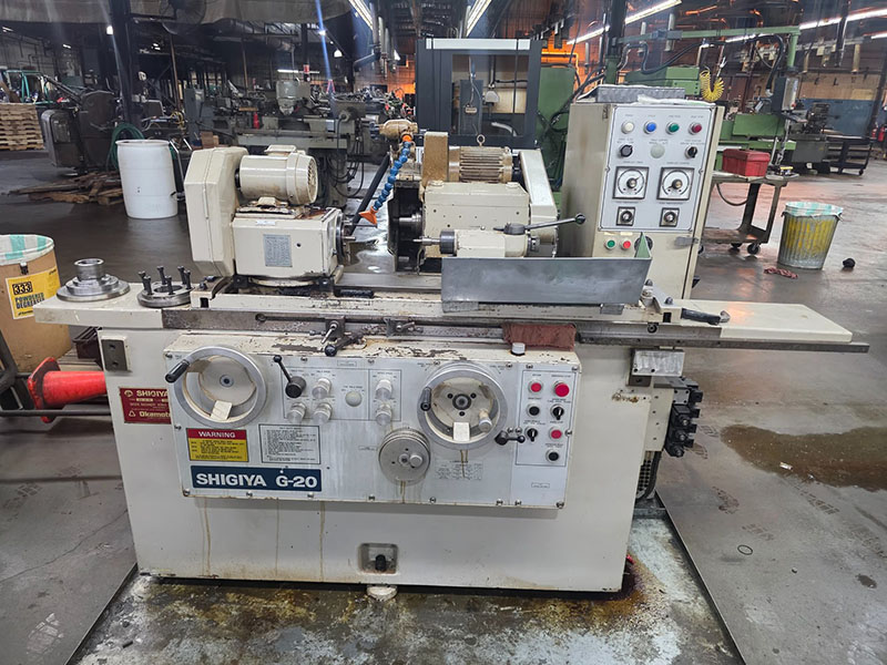 8" x 20" Shigiya #GUA-20-50, universal cylindrical grinder, 12" x 1" 2" x 5" wheel, 2000-2240 RPM, #2MT, 5 - Image 1