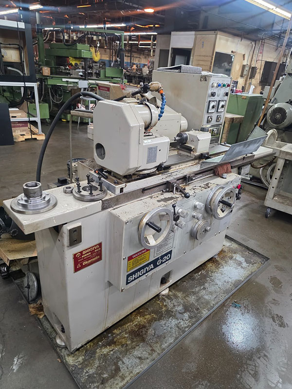 8" x 20" Shigiya #GUA-20-50, universal cylindrical grinder, 12" x 1" 2" x 5" wheel, 2000-2240 RPM, #2MT, 5 - Image 2