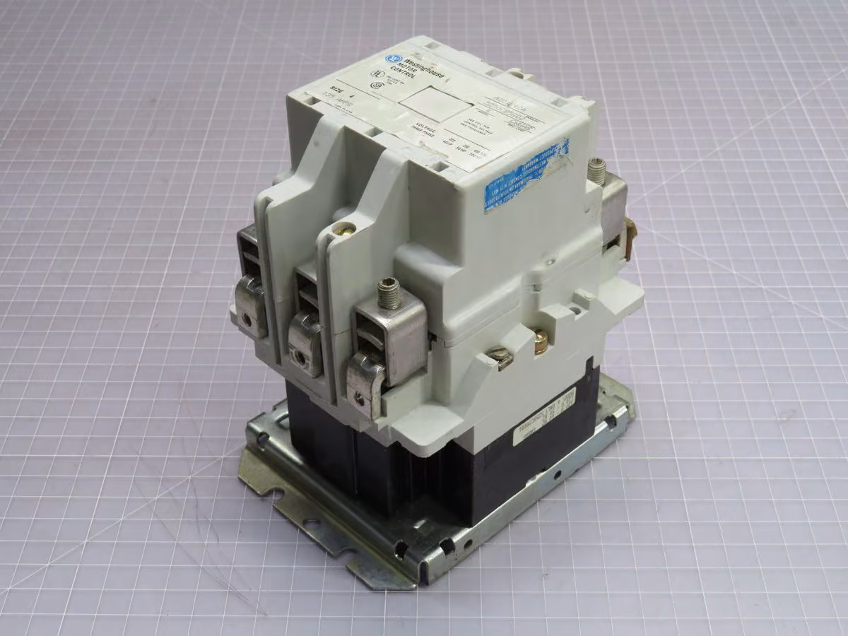 135 Amp, Westinghouse #A201K4CA, Contactors, 135A Rating, 40-100 HP Load, 110/120V 50/60Hz Coil - Image 2