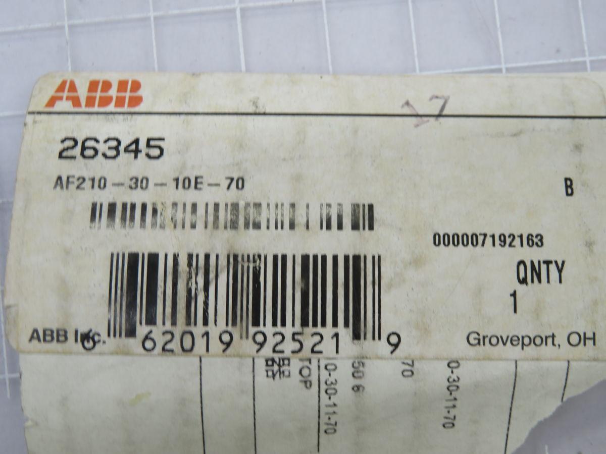 ABB #AF210-30-10E-70, Contactor - Image 5