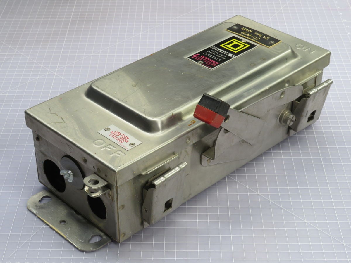 30 Amp, Square D #HU361DS, Safety Switch - Image 1