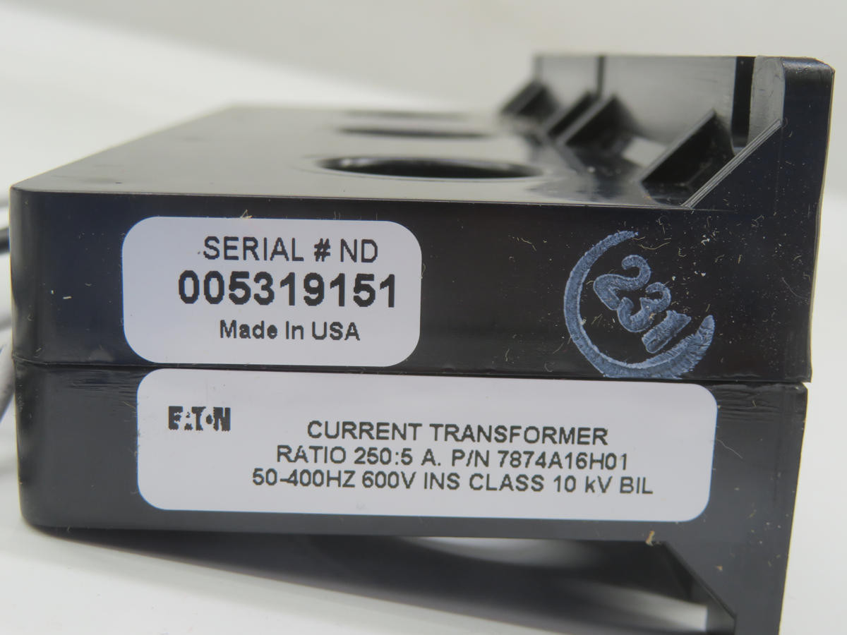 Eaton #3P3-SD-0126A04363, Current Transformer - Image 4