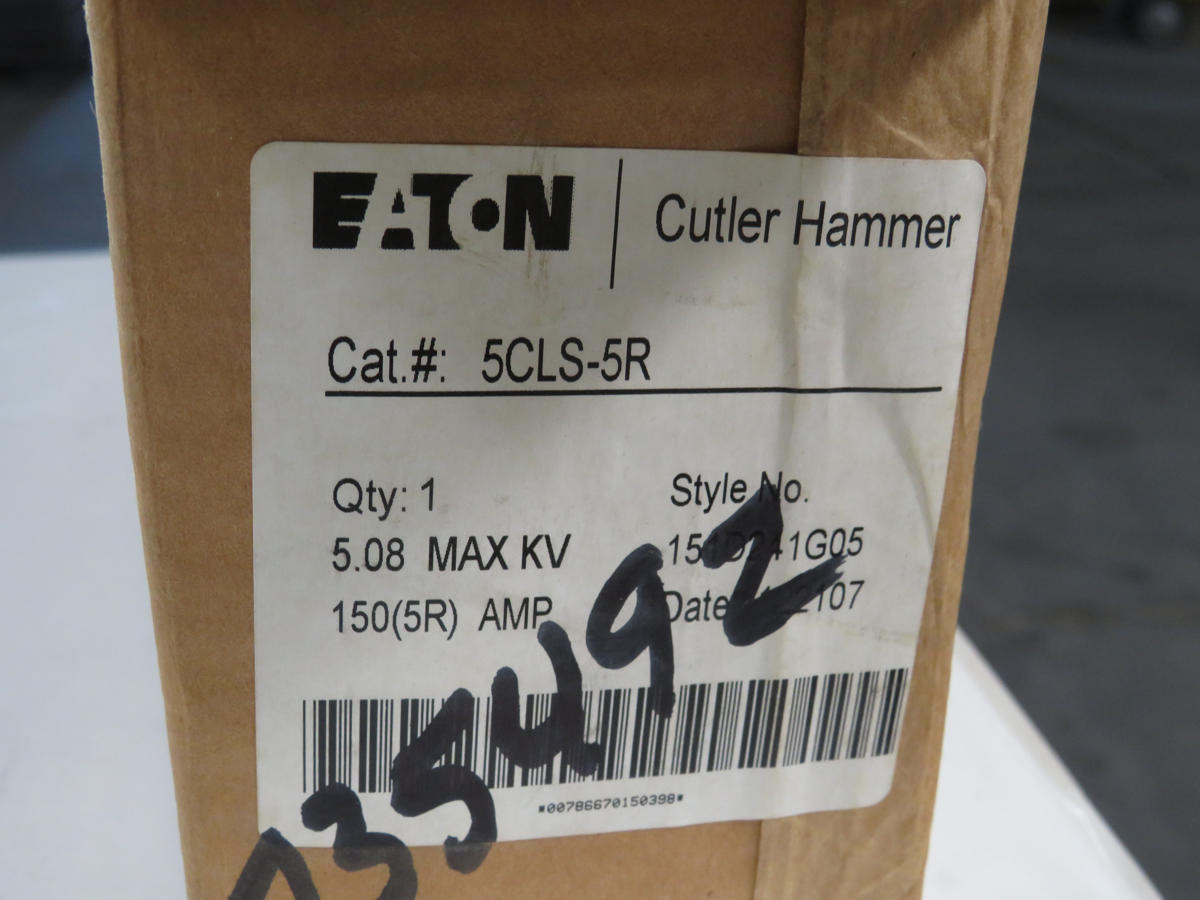 Cutler-Hammer #5CLS-5R, Medium Voltage Fuse, 150A, 5.5KV AC - Image 6