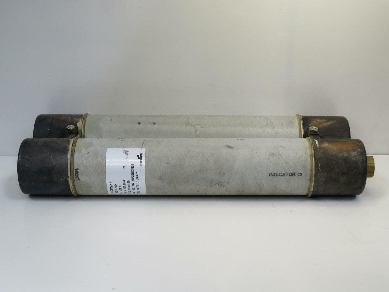 Bussmann #MV155F2DBX150E, Code DD Fuse, 15.5 KV, 150 A - Image 3