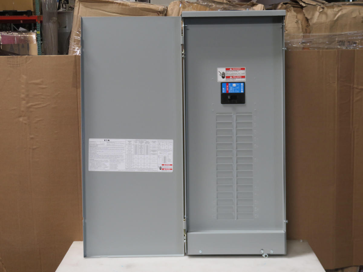 200 Amp, Eaton BRP30B200R, Outdoor Main Lug, 30 Space, 60 Circuits, with Main Breaker - Image 5