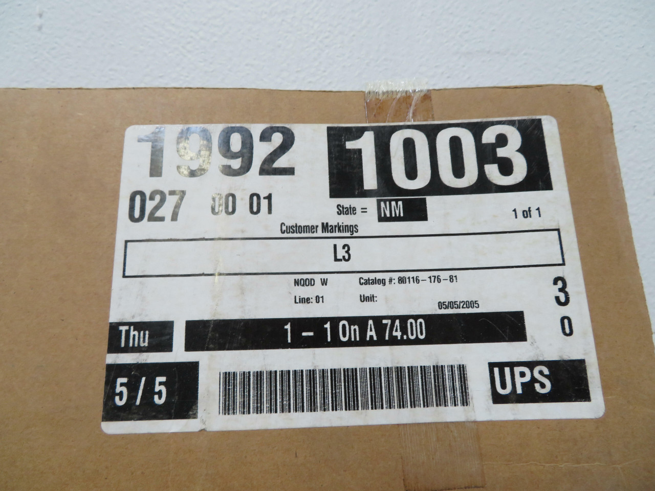 200 Amp, Square D 12199210030280001, Series E2 Panelboard, 240D/120 VAC, 3 phase, 4 Wire - Image 9