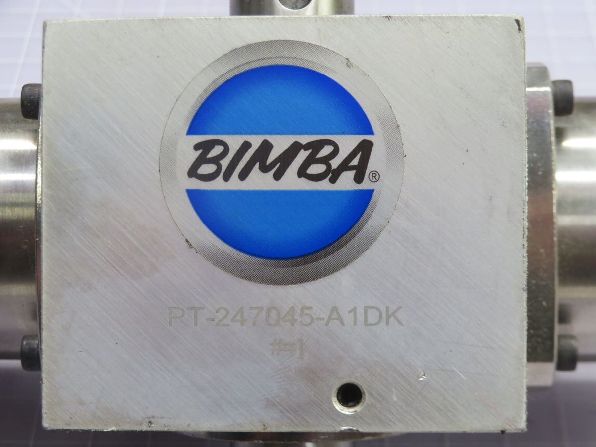 Bimba #PT-247045-A1DK, Pneumatic Rotary Actuator - Image 3