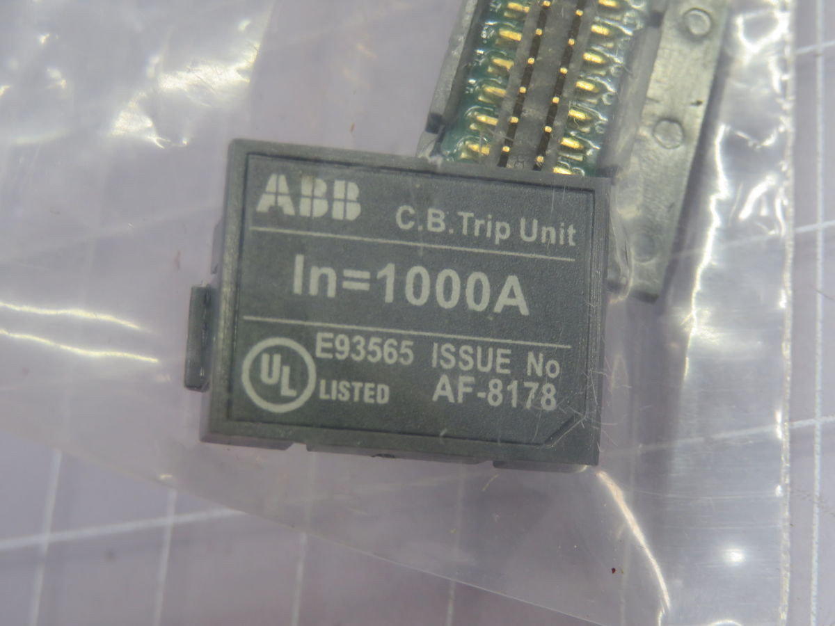 ABB, Circuit Breaker Trip Unit, 1000 Amp, LOT of 4 - Image 5