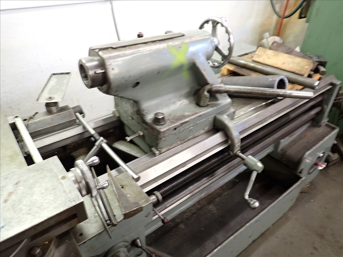 26" x 104" Cazeneuve #HB36, Engine Lathe, 16" 3-jaw chuck, 3" thru spindle, 22 HP, digital read out, tool - Image 8
