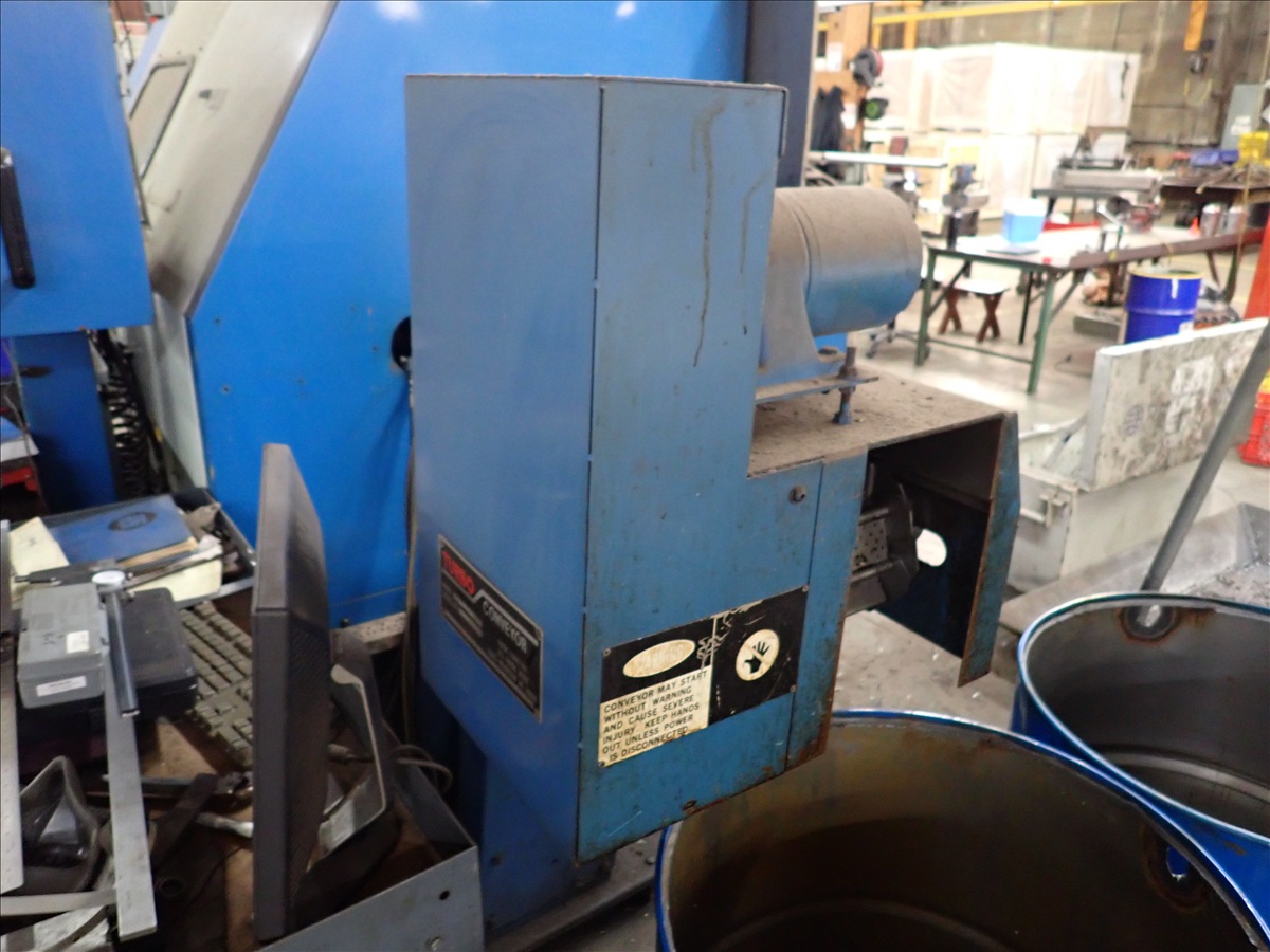 Femco #WNCL-35, CNC Turning Center, 12-station turret, 3-jaw chuck, 2500 RPM, chip conveyor, tailstock, Fanuc - Image 6
