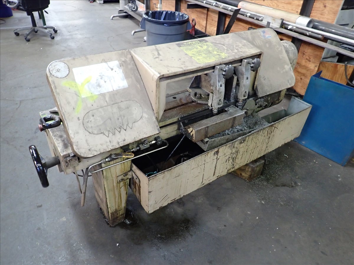 Kalamazoo #H9AW, Horizontal Metal Cutting Bandsaw, clamp, coolant pump - Image 1
