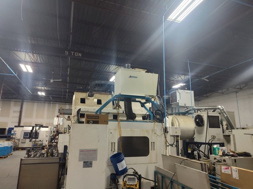 Huron #NX40, double column bridge machining center, 87.4" X Travel, 63" Y Travel, 39" Z, 87" x 50" table - Image 6