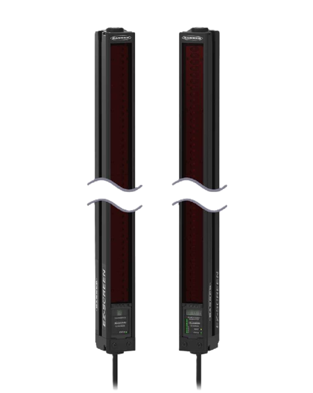 Banner #SLSCP30-1800P88 (73993), EZ-SCREEN Cascade Pair Light Curtain, NEW - Image 1