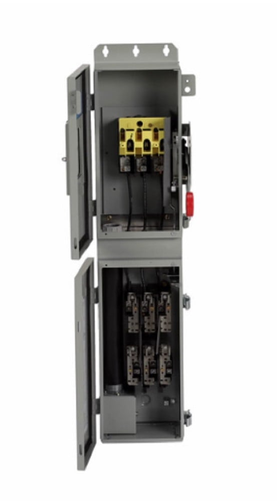 200 Amp, Cutler-Hammer #DD364FDKW, Safety Switch Double Door 3P 600 Volts Fusible, NEW - Image 1