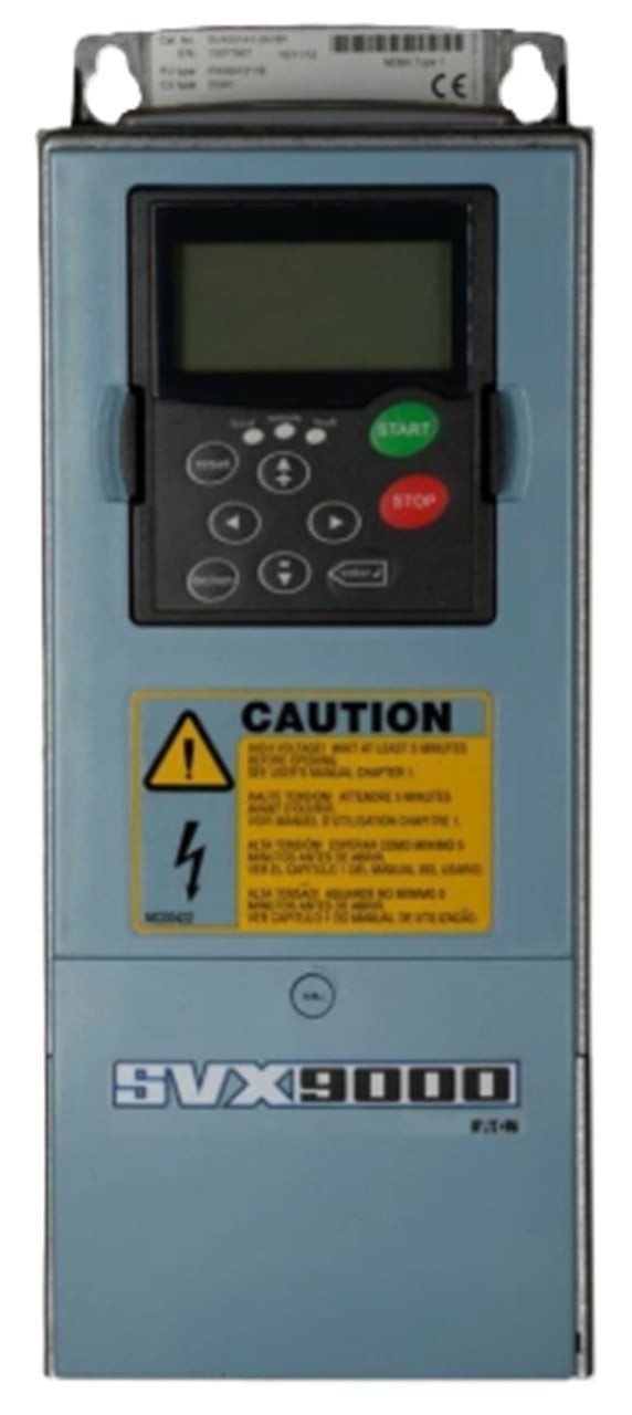 3 HP Eaton #SVX003A2-2A1B1, SVX Adjustable Frequency Drive, 3 phase, NEW - Image 1