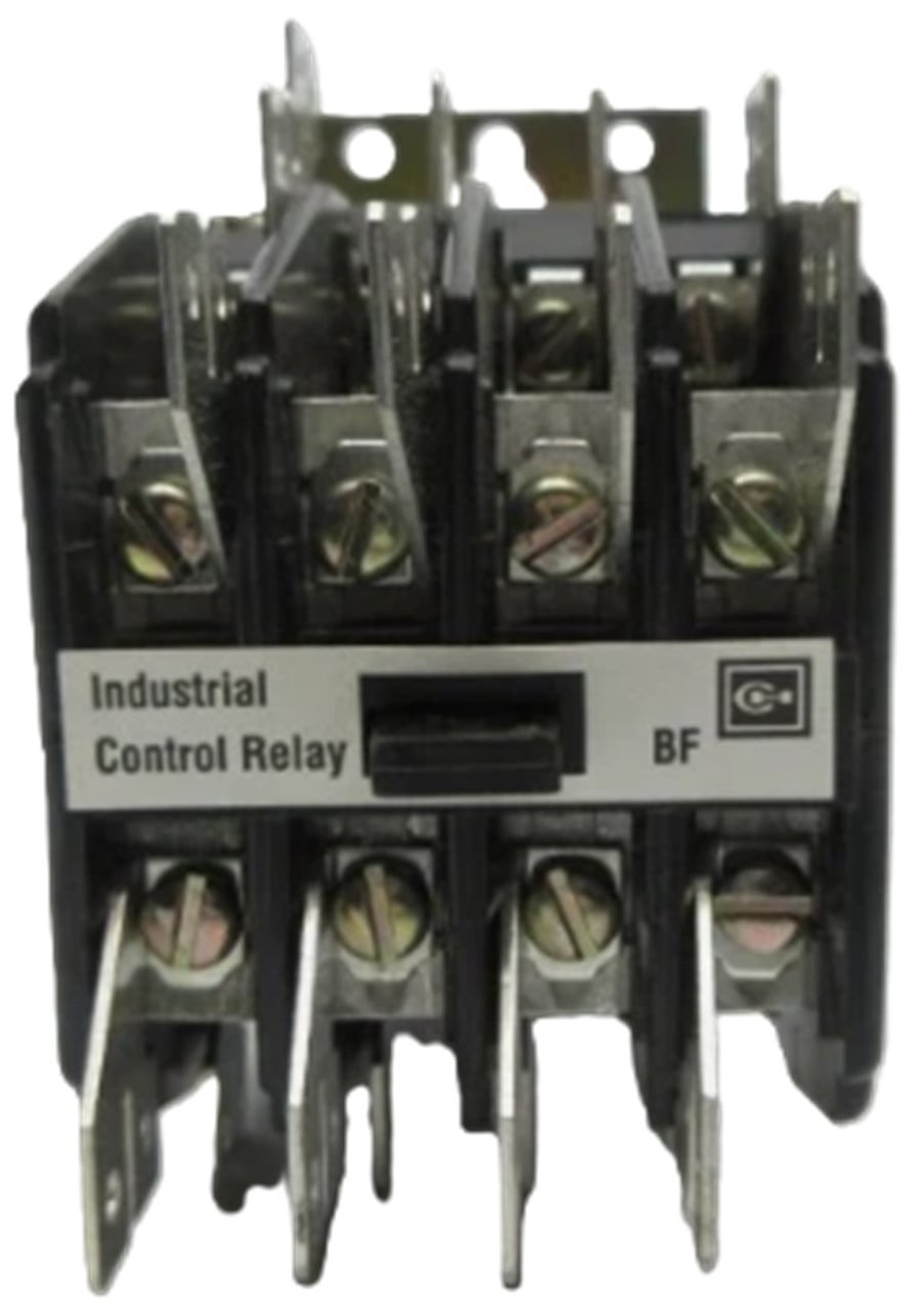 Eaton #BFF44F, Basic Relay, 100/120 Volts Coil Voltage, 4NO-4NC, NEW - Image 1