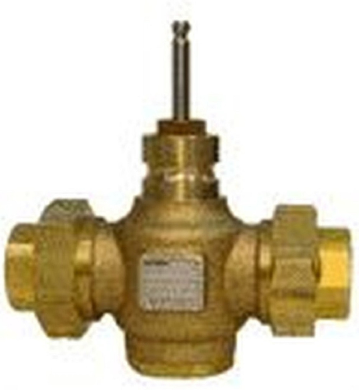 Siemens #599-03177, 2-Way 1-1/4" Flowrite Valve, Cv 16, NO, Equal, UF x UF, NEW - Image 1