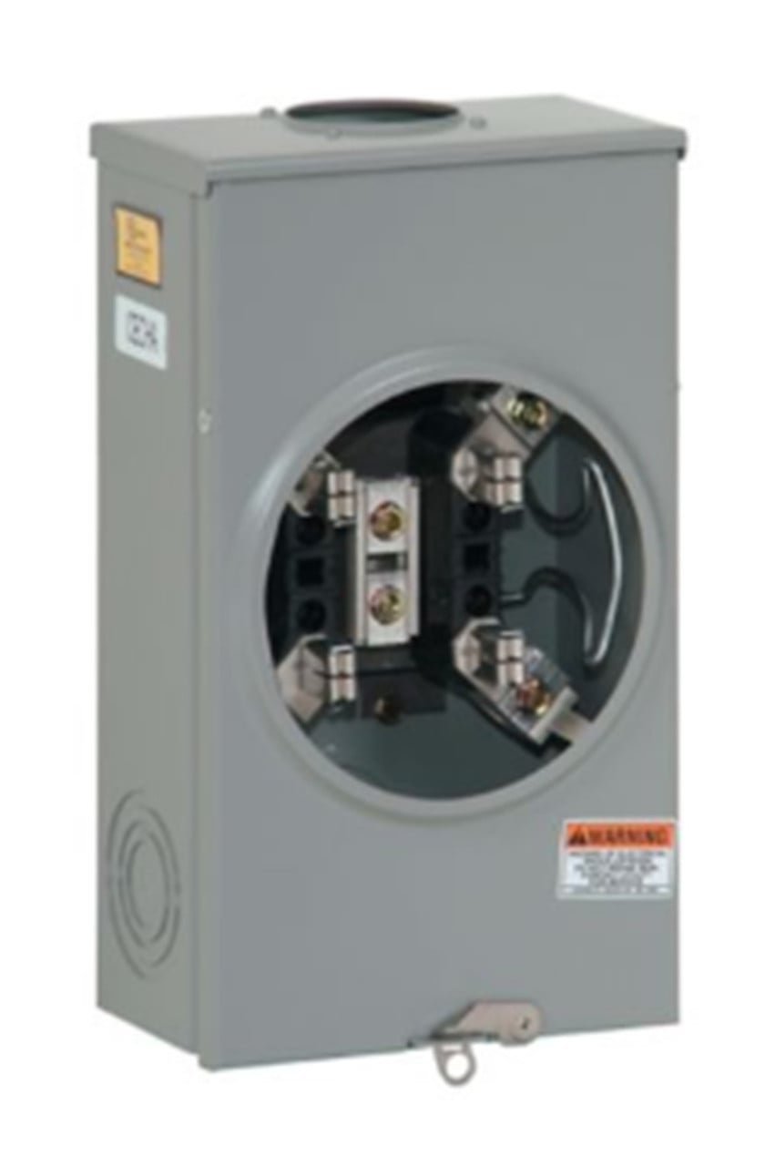 200 Amp, Eaton #1007665CH, Meter Socket, 1-Position Residential Service, NEW - Image 1