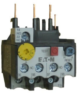 Eaton #XTOB004CC1, IEC Bimetallic Overload Relay, 2.4-4A, 1NO-1NC, NEW - Image 1
