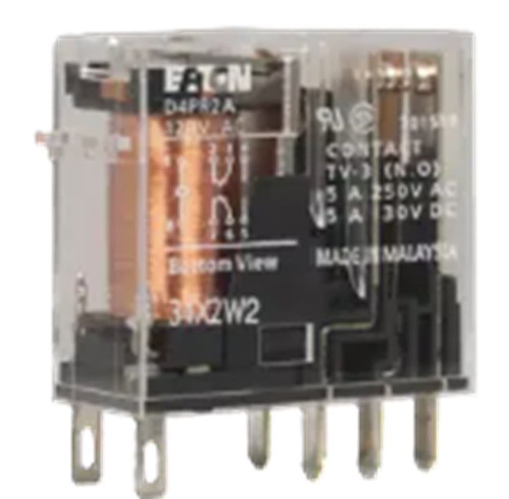 Eaton #D4PR2T1, General Purpose Relay, 24 Volts DC Coil, DPDT, NEW - Image 1