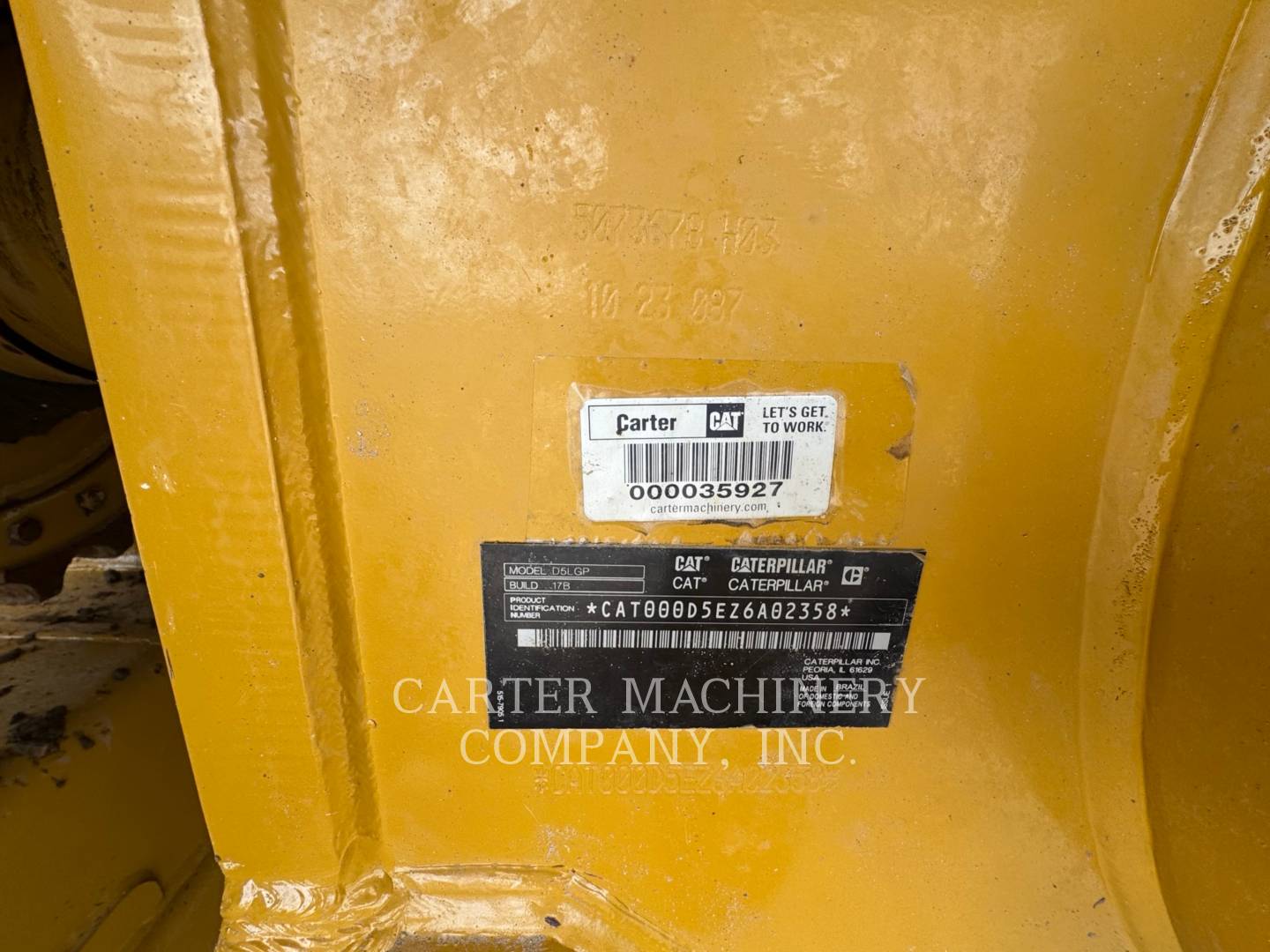 Caterpillar D5, 567 hours, S/N: Z6A02358, 2024 - Image 6