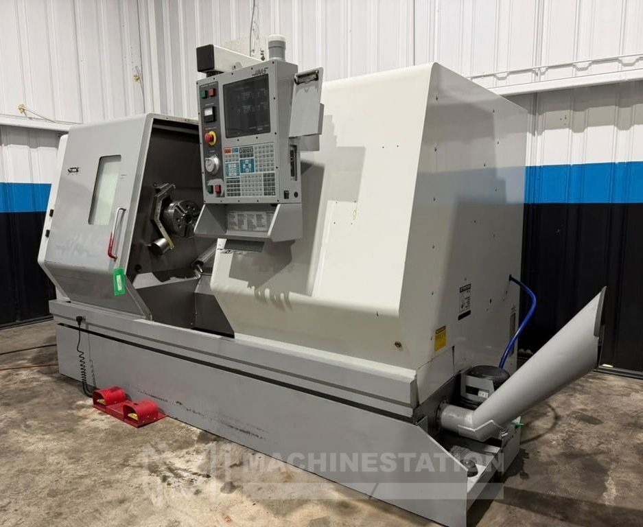 Haas #SL-30T, CNC turning center, 21" swing, 34" turning length, 3" bar, 3400 RPM, 30 HP, 12 station, 10" - Image 2
