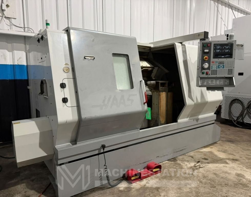Haas #SL-30T, CNC turning center, 21" swing, 34" turning length, 3" bar, 3400 RPM, 30 HP, 12 station, 10" - Image 3