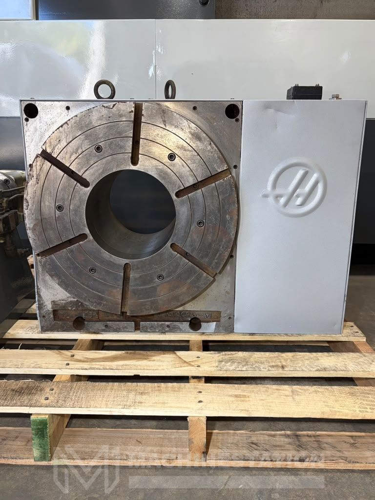 17.7" Haas #HRT-450, 4-Axis CNC rotary table, 11.5" center height, 850 lb. max. load, 1,350 ft-lb. brake - Image 4
