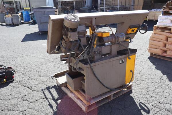 5" x 18-3/8" Clausing Startrite #HB250A, semi-automatic horizontal bandsaw, 10" round, 1" x 126" blade, 300 - Image 3