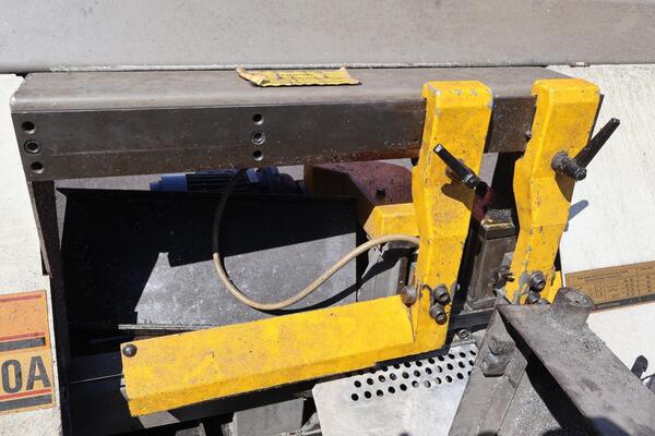 5" x 18-3/8" Clausing Startrite #HB250A, semi-automatic horizontal bandsaw, 10" round, 1" x 126" blade, 300 - Image 6